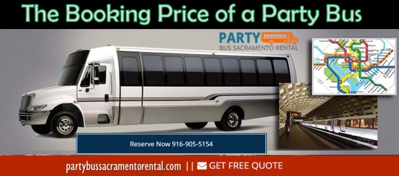 party bus in Sacramento